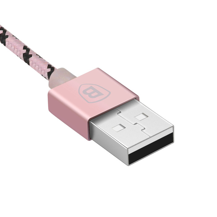 Магнитный кабель Baseus Insnap Magnetic Micro-USB 1м Розовый - Изображение 40106