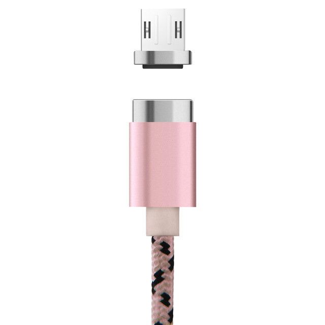 Магнитный кабель Baseus Insnap Magnetic Micro-USB 1м Розовый - Изображение 40112