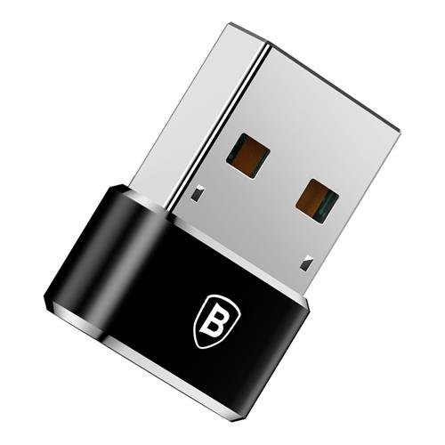 Переходник Baseus Adapter Converter Type-C - USB Черный - Изображение 40222