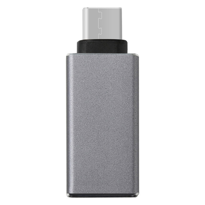 Переходник Baseus Sharp Series USB - Type-C Темно серый - Изображение 40340