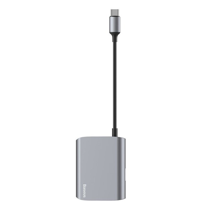 Переходник Baseus Enjoyment Series USB - Type-C Серебро - Изображение 40448