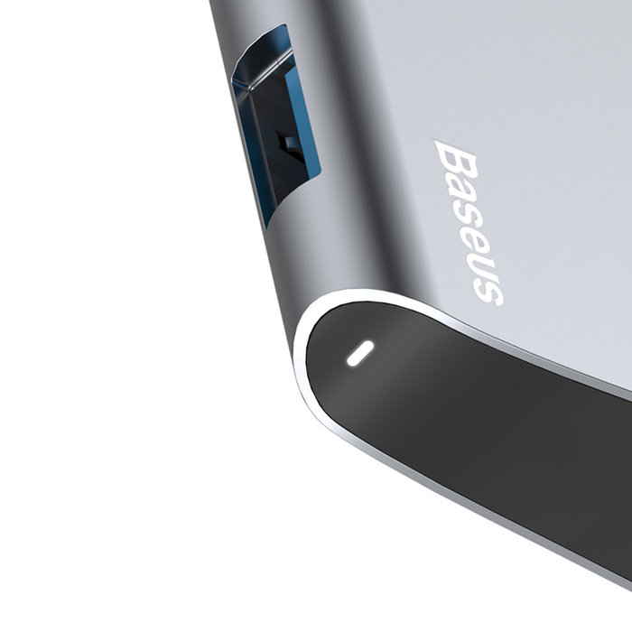 Переходник Baseus Enjoyment Series USB - Type-C Серебро - Изображение 40446