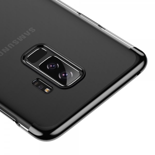 Чехол накладка Baseus Glitter для Samsung Galaxy S9 Plus Черный - Изображение 40698
