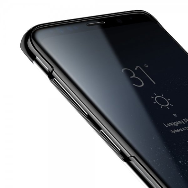 Чехол накладка Baseus Glitter для Samsung Galaxy S9 Plus Черный - Изображение 40700