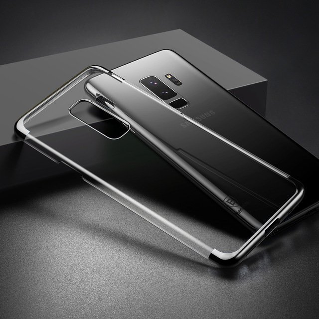 Чехол накладка Baseus Glitter для Samsung Galaxy S9 Plus Черный - Изображение 40716