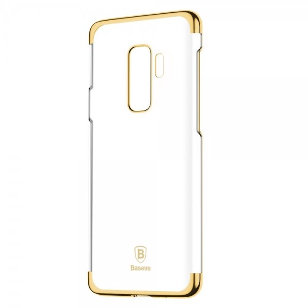 Чехол накладка Baseus Glitter для Samsung Galaxy S9 Plus Золото - Изображение 40722