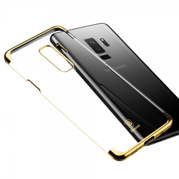Чехол накладка Baseus Glitter для Samsung Galaxy S9 Plus Золото - Изображение 40730