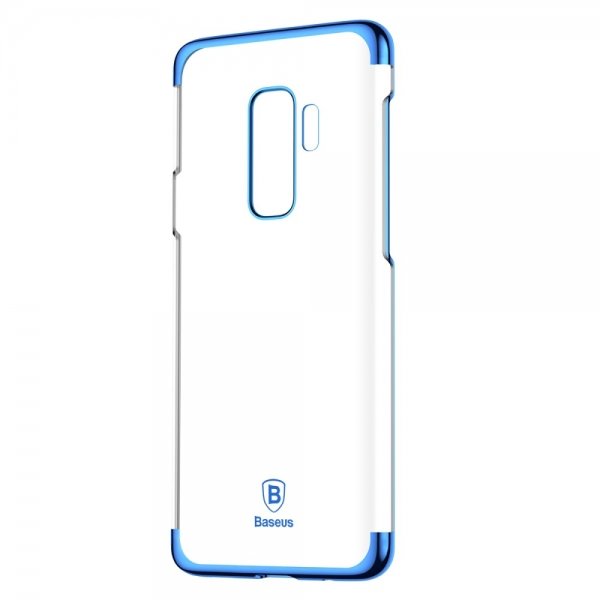 Чехол накладка Baseus Glitter для Samsung Galaxy S9 Plus Синий - Изображение 40780