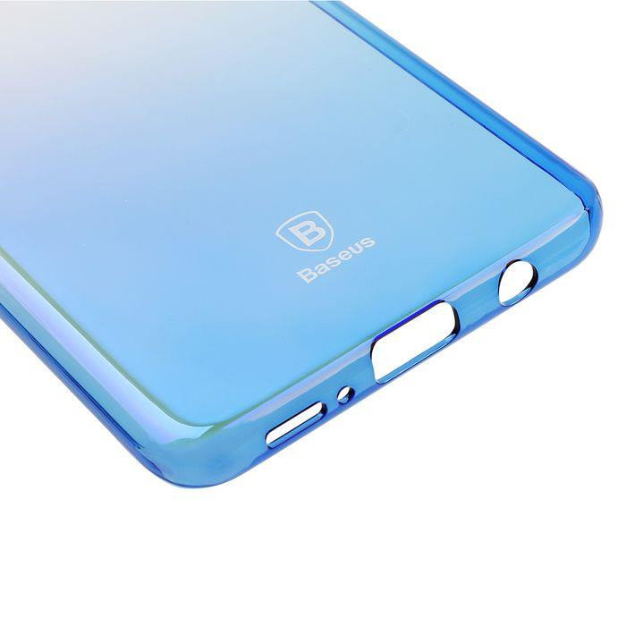 Чехол накладка Baseus Glaze для Samsung Galaxy S9 Plus Голубой - Изображение 40912
