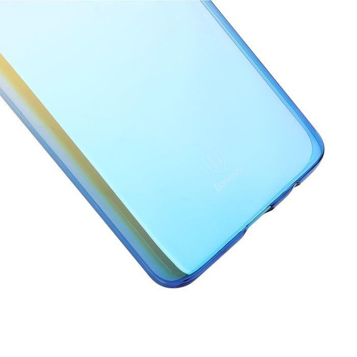 Чехол накладка Baseus Glaze для Samsung Galaxy S9 Plus Голубой - Изображение 40916