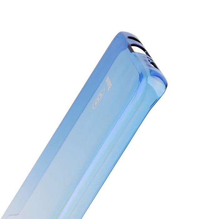 Чехол накладка Baseus Glaze для Samsung Galaxy S9 Plus Голубой - Изображение 40918