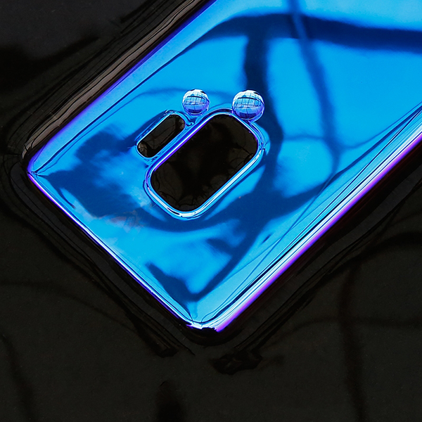 Чехол накладка Baseus Glaze для Samsung Galaxy S9 Plus Голубой - Изображение 40930