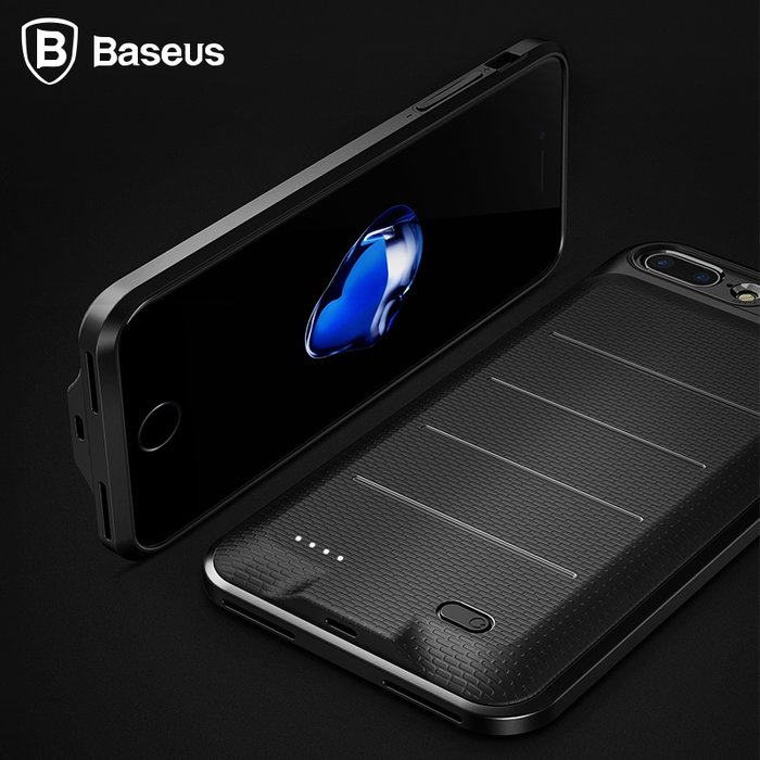 Чехол аккумулятор Baseus Ample Backpack Power Bank 3650 mAh для iPhone 8 Plus Черный - Изображение 41176