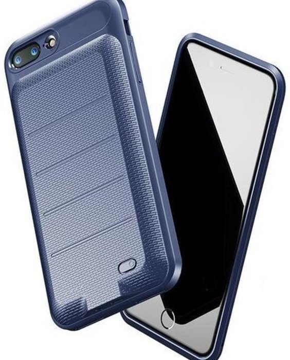Чехол аккумулятор Baseus Ample Backpack Power Bank 3650 mAh для iPhone 8 Plus Синий - Изображение 41212
