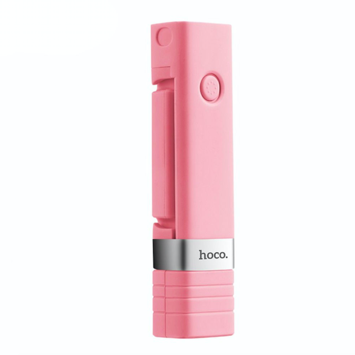 Монопод для селфи Hoco Selfie Stick K4 для смартфонов Розовый - Изображение 41526