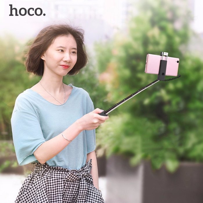 Монопод для селфи Hoco Selfie Stick K3 для смартфонов Черный - Изображение 41668