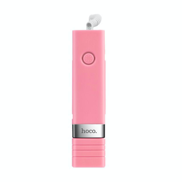 Монопод для селфи Hoco Selfie Stick K3 для смартфонов Розовый - Изображение 41674