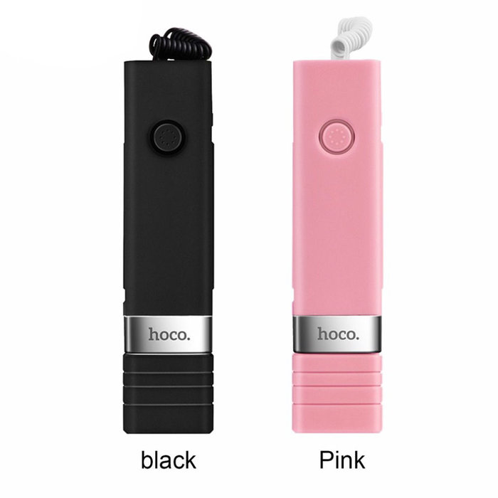 Монопод для селфи Hoco Selfie Stick K3 для смартфонов Розовый - Изображение 41680