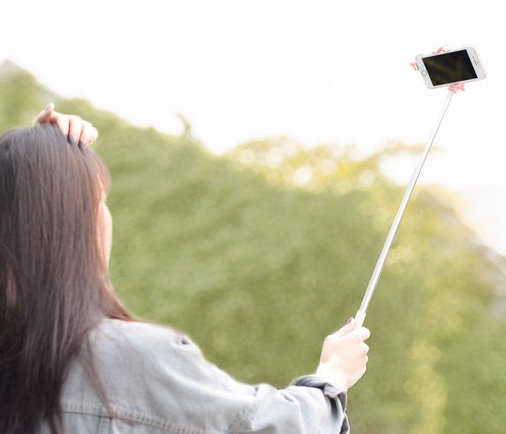 Монопод для селфи Hoco Selfie Stick K5 для смартфонов Розовый - Изображение 41754