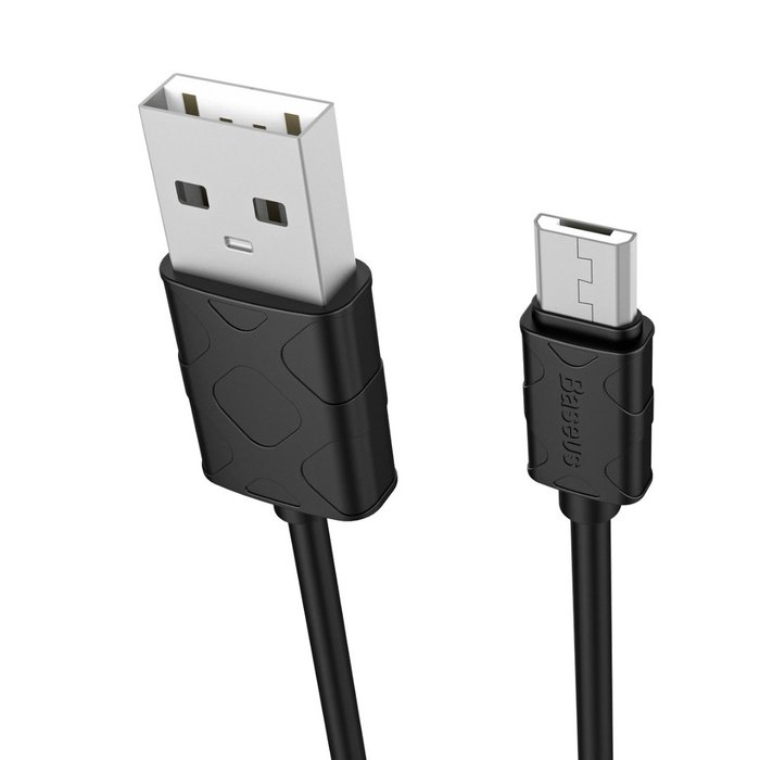 Переходник Baseus Yaven USB - Micro-USB 100см Черный - Изображение 41840