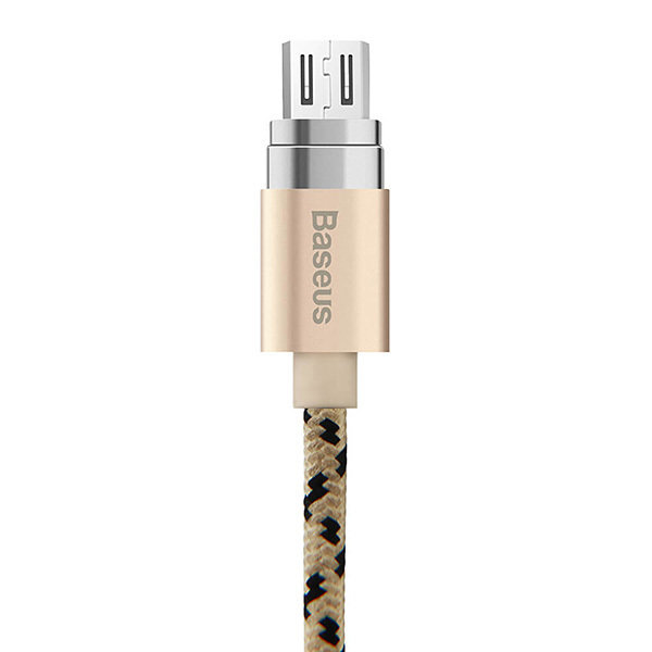 Магнитный переходник Baseus Insnap Magnetic USB - Micro-USB 1м Золотой - Изображение 41856