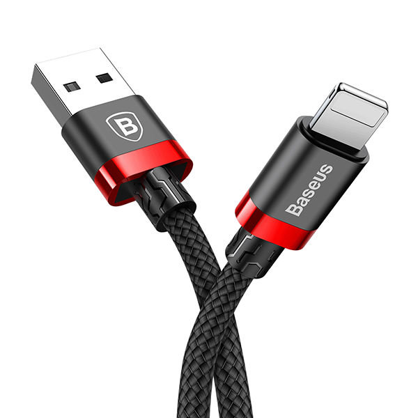 Переходник Baseus Golden Belt Lightning - USB 1m Красный - Изображение 42208