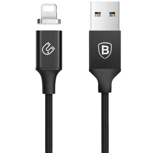 Переходник Baseus Insnap Magnetic Lightning - USB 1.2м Черный - Изображение 42372