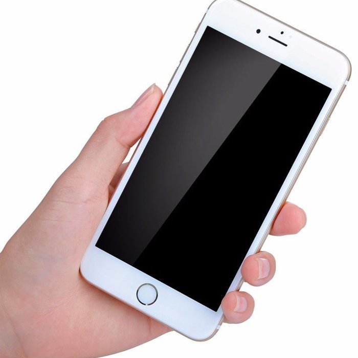 Стекло защитное с силиконовыми краями Baseus Pet для iPhone 6 Plus Белое - Изображение 9027
