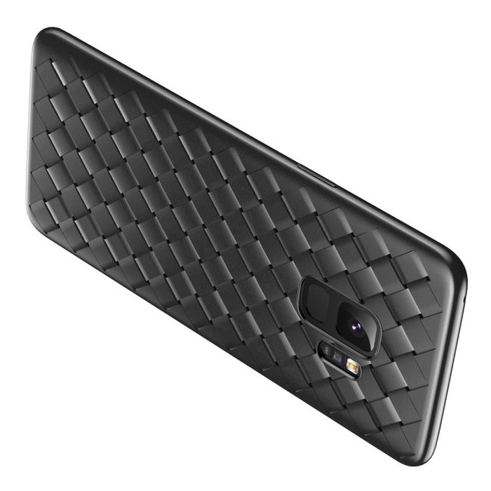Чехол накладка Baseus BV Weaving Case для Samsung Galaxy S9 Черный - Изображение 42744