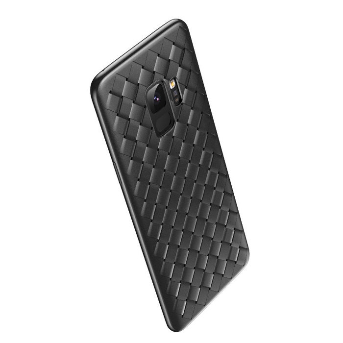 Чехол накладка Baseus BV Weaving Case для Samsung Galaxy S9 Черный - Изображение 42746