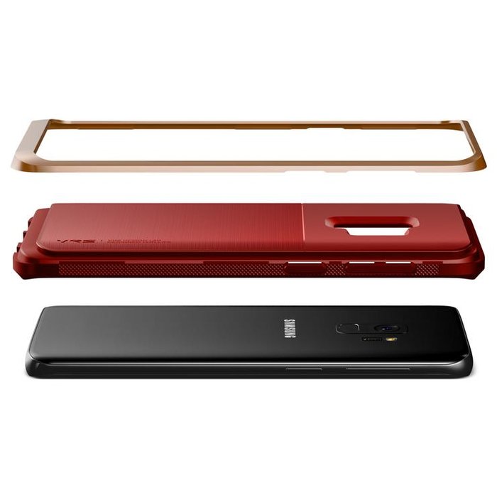 Чехол накладка VRS Design High Pro Shield для Samsung Galaxy S9 Красный - Изображение 42856