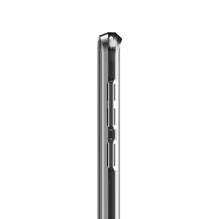 Чехол накладка VRS Design Crystal Bumper для Samsung Galaxy S9 Серебро - Изображение 42946