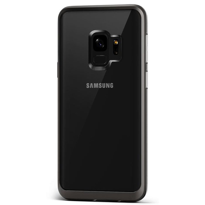 Чехол накладка VRS Design Crystal Bumper для Samsung Galaxy S9 Черный - Изображение 42958