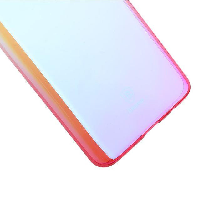 Чехол накладка Baseus Glaze для Samsung Galaxy S9 Розовый - Изображение 43168