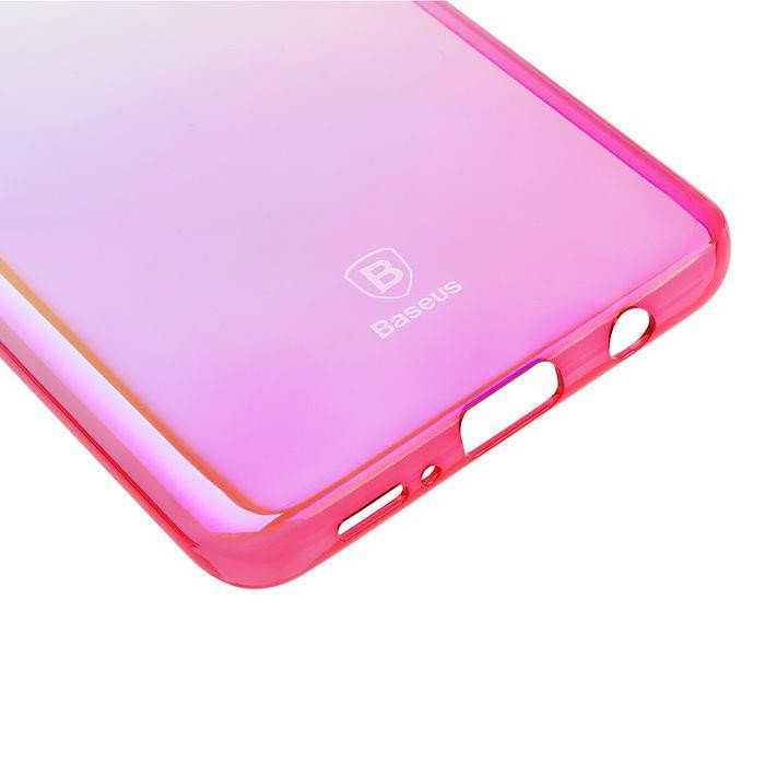 Чехол накладка Baseus Glaze для Samsung Galaxy S9 Розовый - Изображение 43172