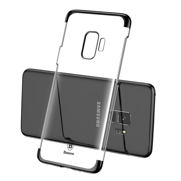 Чехол накладка Baseus Glitter для Samsung Galaxy S9 Черный - Изображение 43198