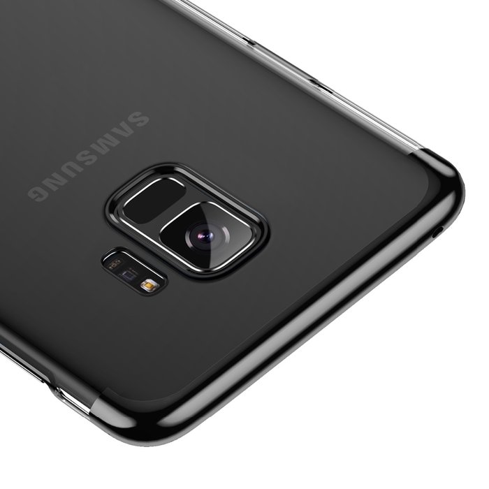 Чехол накладка Baseus Glitter для Samsung Galaxy S9 Черный - Изображение 43200
