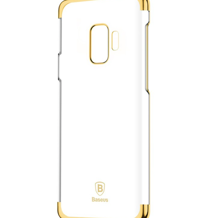 Чехол накладка Baseus Glitter для Samsung Galaxy S9 Золото - Изображение 43220