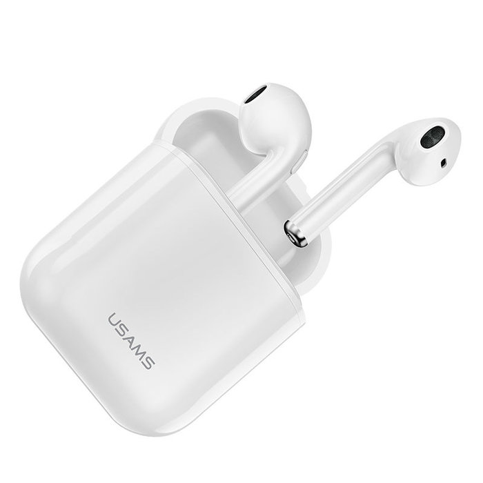 Беспроводные Bluetooth наушники с микрофоном для телефона Usams Wireless EarPhones Белые - Изображение 43262