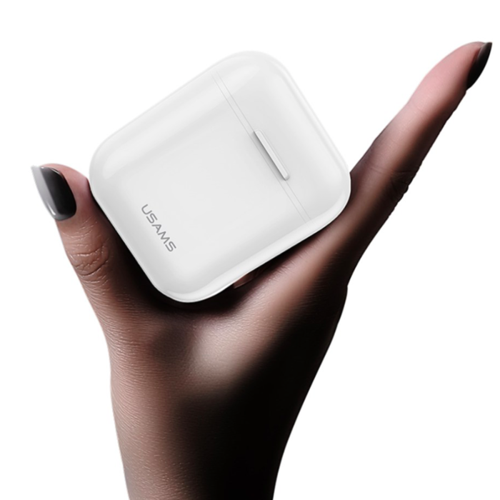 Беспроводные Bluetooth наушники с микрофоном для телефона Usams Wireless EarPhones Белые - Изображение 43266