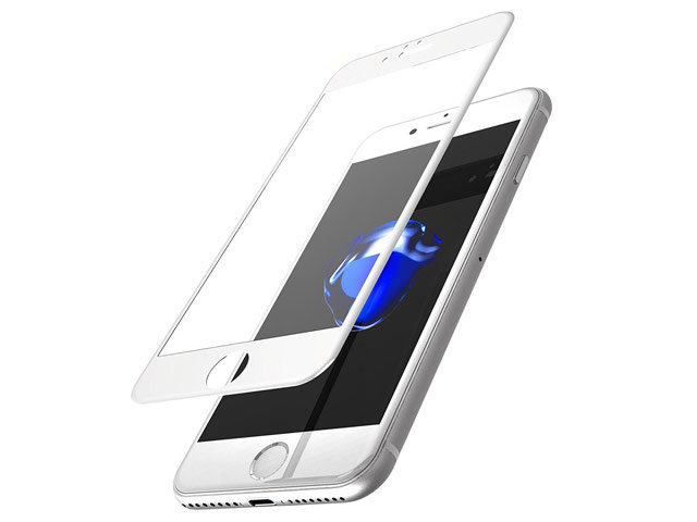 Стекло защитное Baseus 0.2mm Tempered Glass для iPhone 7 / 8 Белое - Изображение 9131