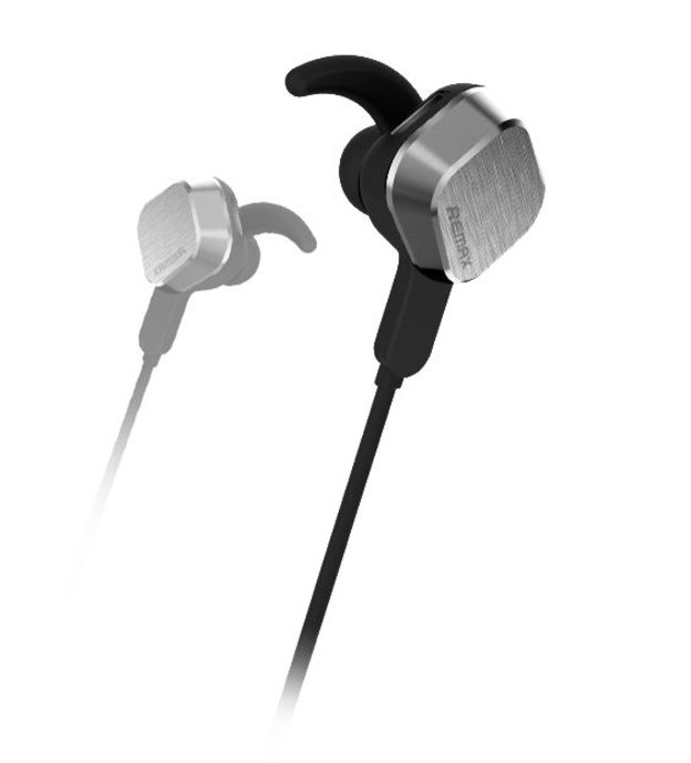Беспроводные вакуумные Bluetooth наушники для спорта с микрофоном Remax Sport RM-S2 Черные - Изображение 43644