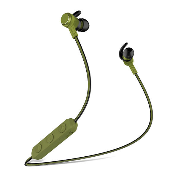 Беспроводные вакуумные Bluetooth наушники для спорта с микрофоном Baseus Encok S01 Зеленые - Изображение 43724