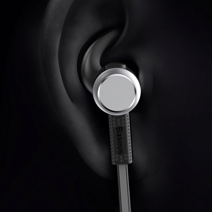 Беспроводные вакуумные Bluetooth наушники для спорта с микрофоном Baseus Encok S01 Белые - Изображение 43792