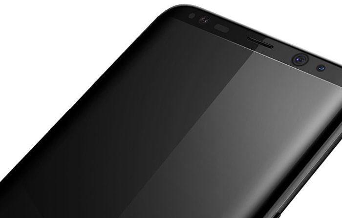 Защитное стекло Baseus 3D Glass 0.3mm для Samsung Galaxy S8 Черное - Изображение 43906