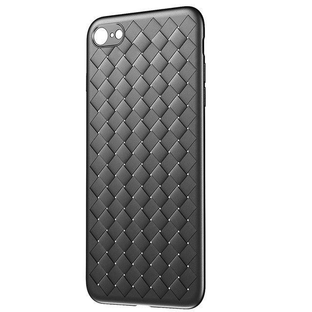 Чехол накладка Baseus BV Weaving Case для iPhone 8 Черный - Изображение 44150