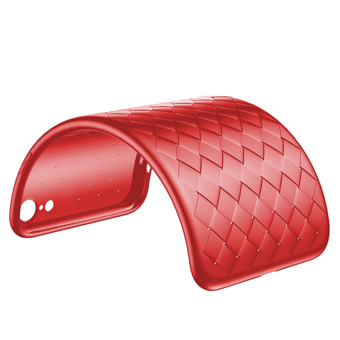 Чехол накладка Baseus BV Weaving Case для iPhone 8 Красный - Изображение 44184