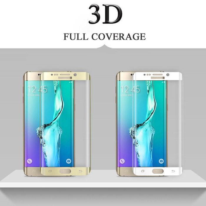 Стекло защитное для Samsung Galaxy S7 Edge Белое - Изображение 9241