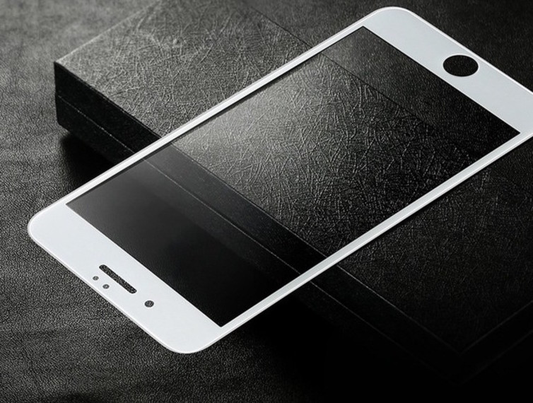 Защитное стекло Baseus 0.2mm Tempered Glass для iPhone 7 Plus Белое