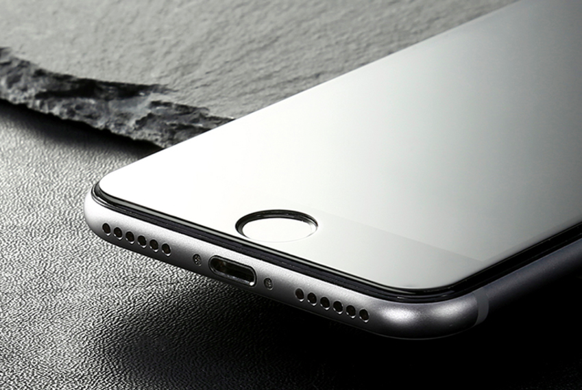 Защитное стекло Baseus 0.2mm Tempered Glass для iPhone 7 Plus Черное